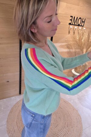 Pull Flash - Vert d'eau