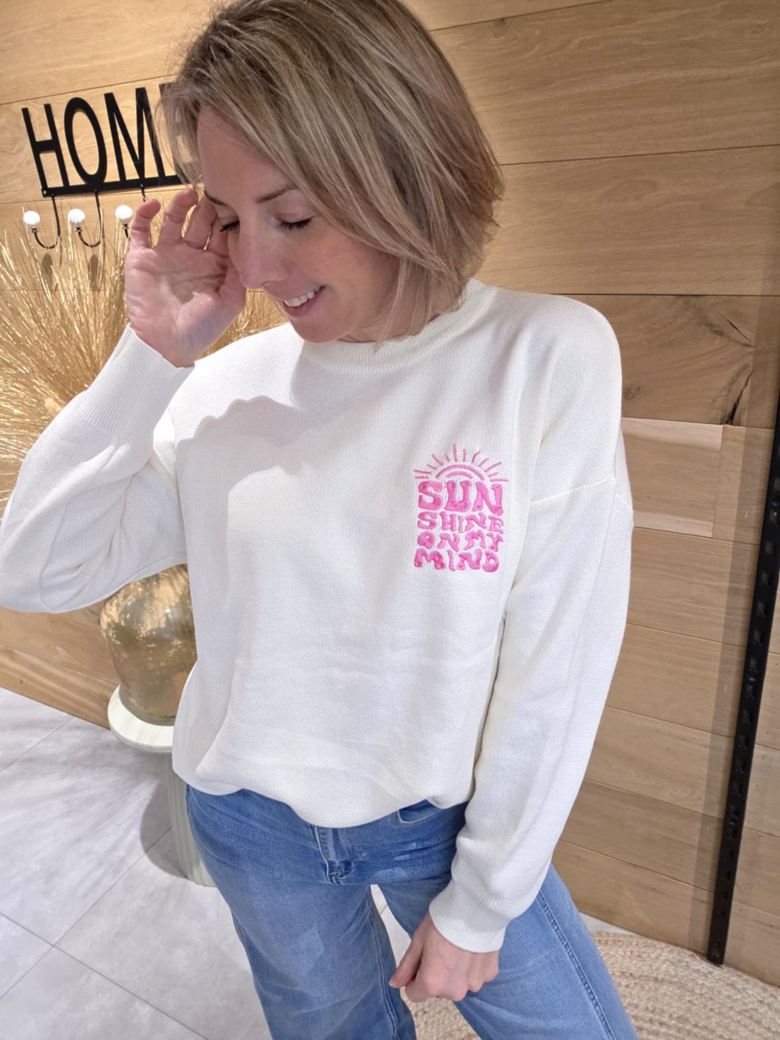 Pull Sun - Blanc cassé – Image 2