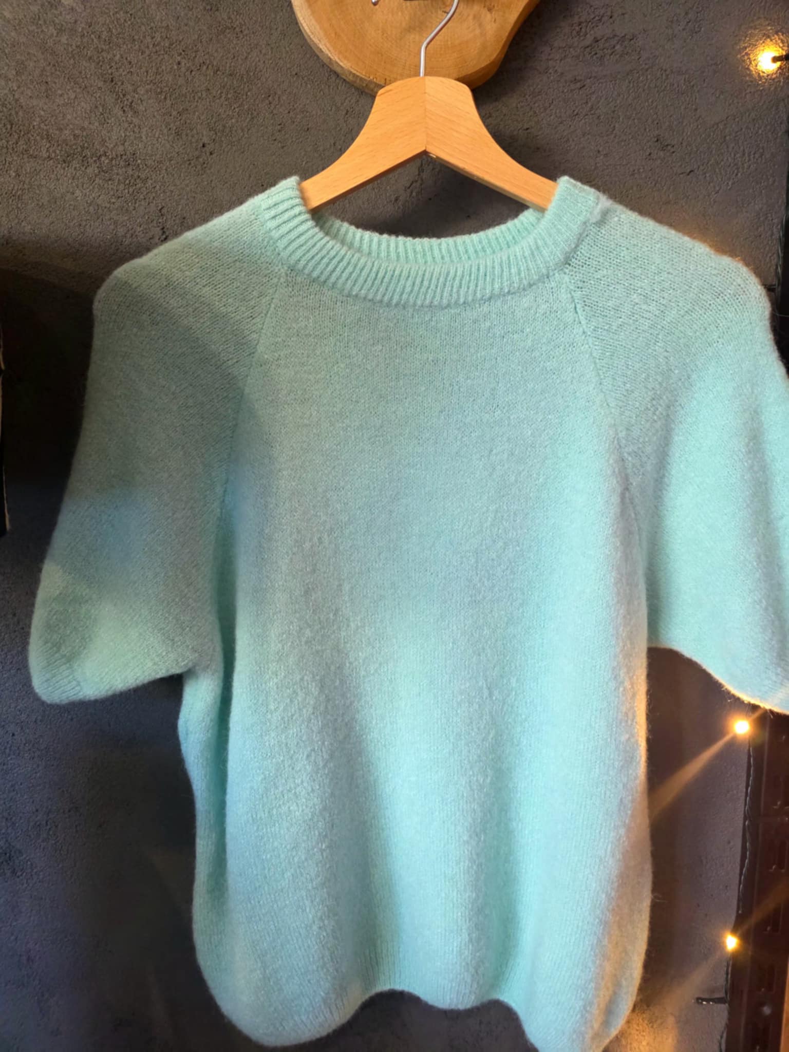 Petit pull Vert d'eau – Image 2