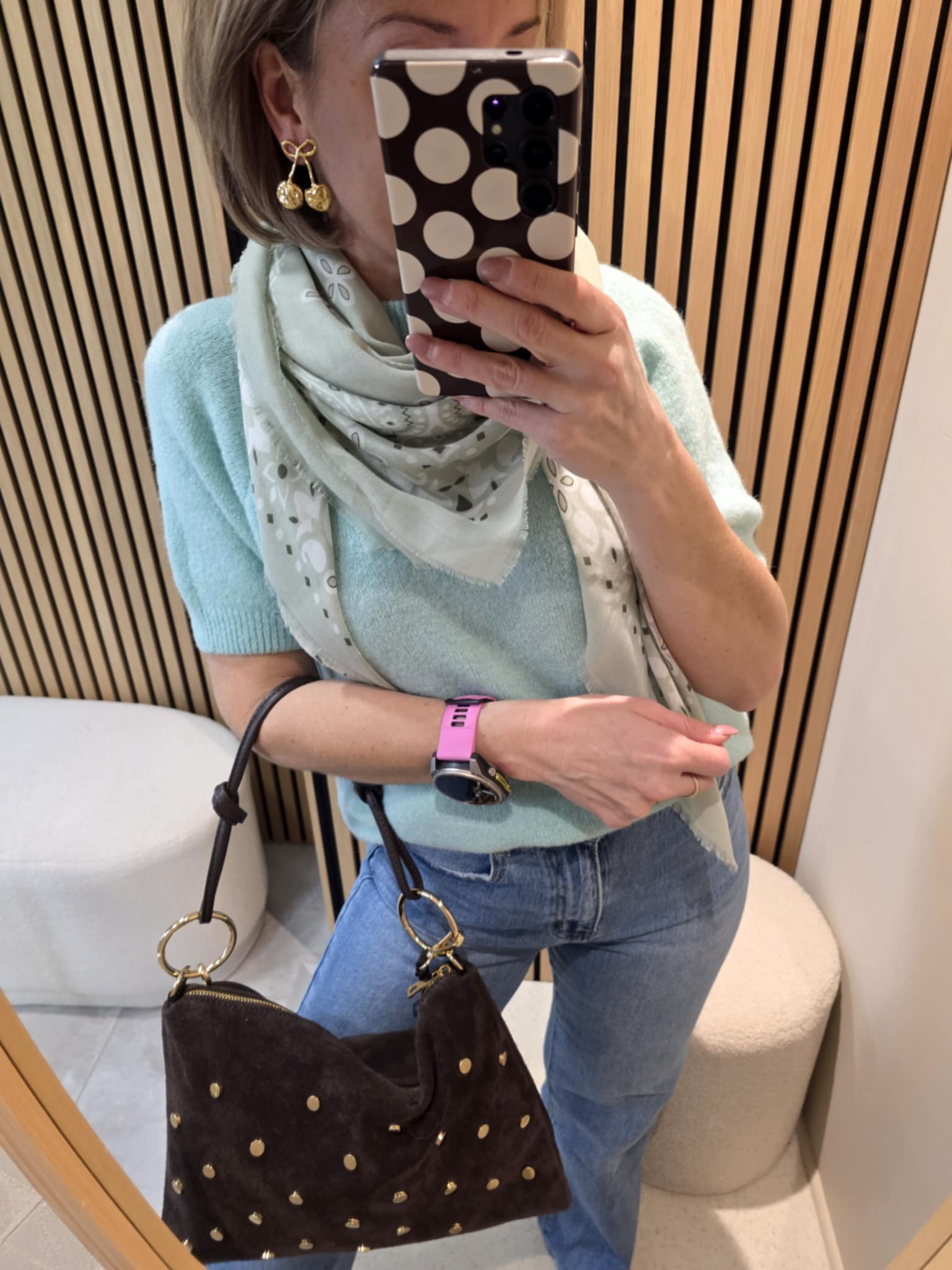 Petit pull Vert d'eau