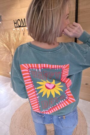 Sweat Happy Days - Green