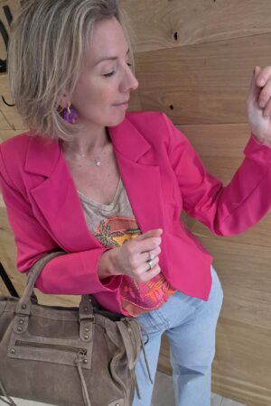 Blazer Solaine - Fuchsia