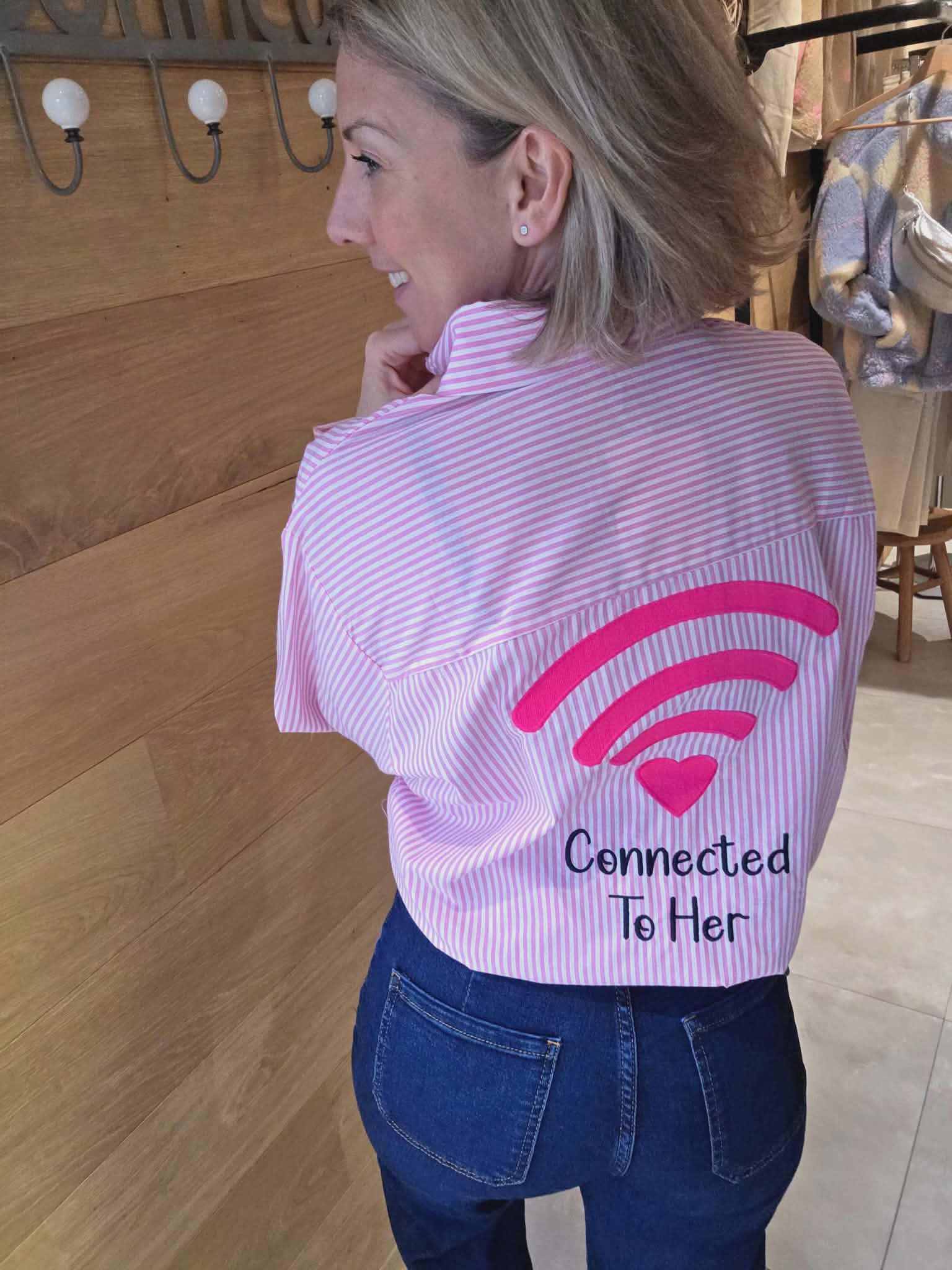 Chemise Connected to Her - Rose