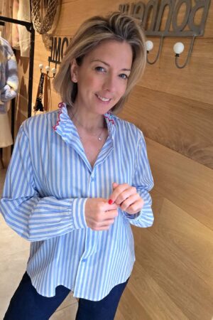 Chemise Love Yourself - Bleu