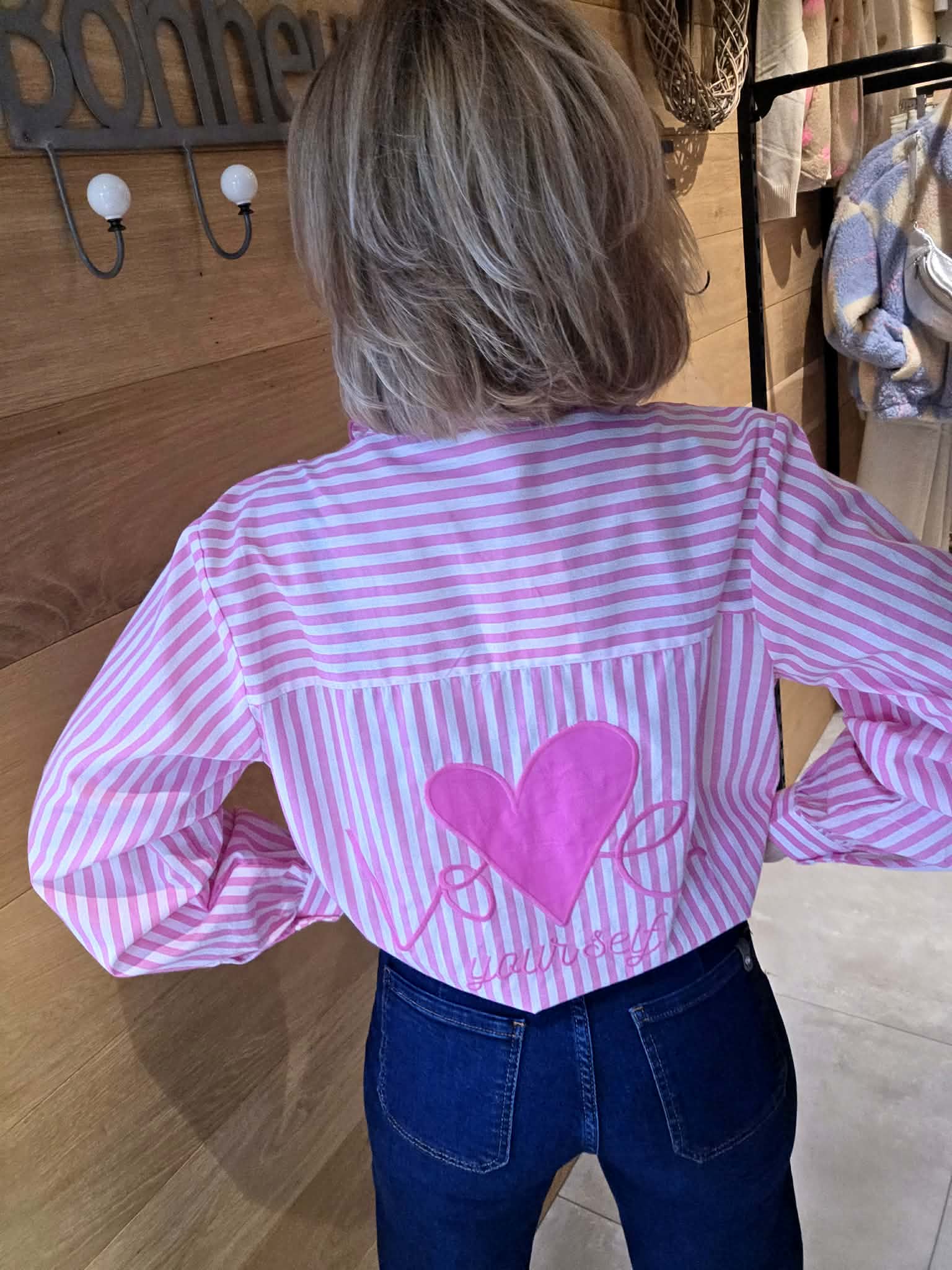 Chemise Love Yourself - Rose