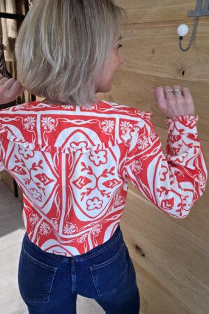 Chemisier Nayanne - Orangé