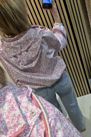 Parka fleuri Céline