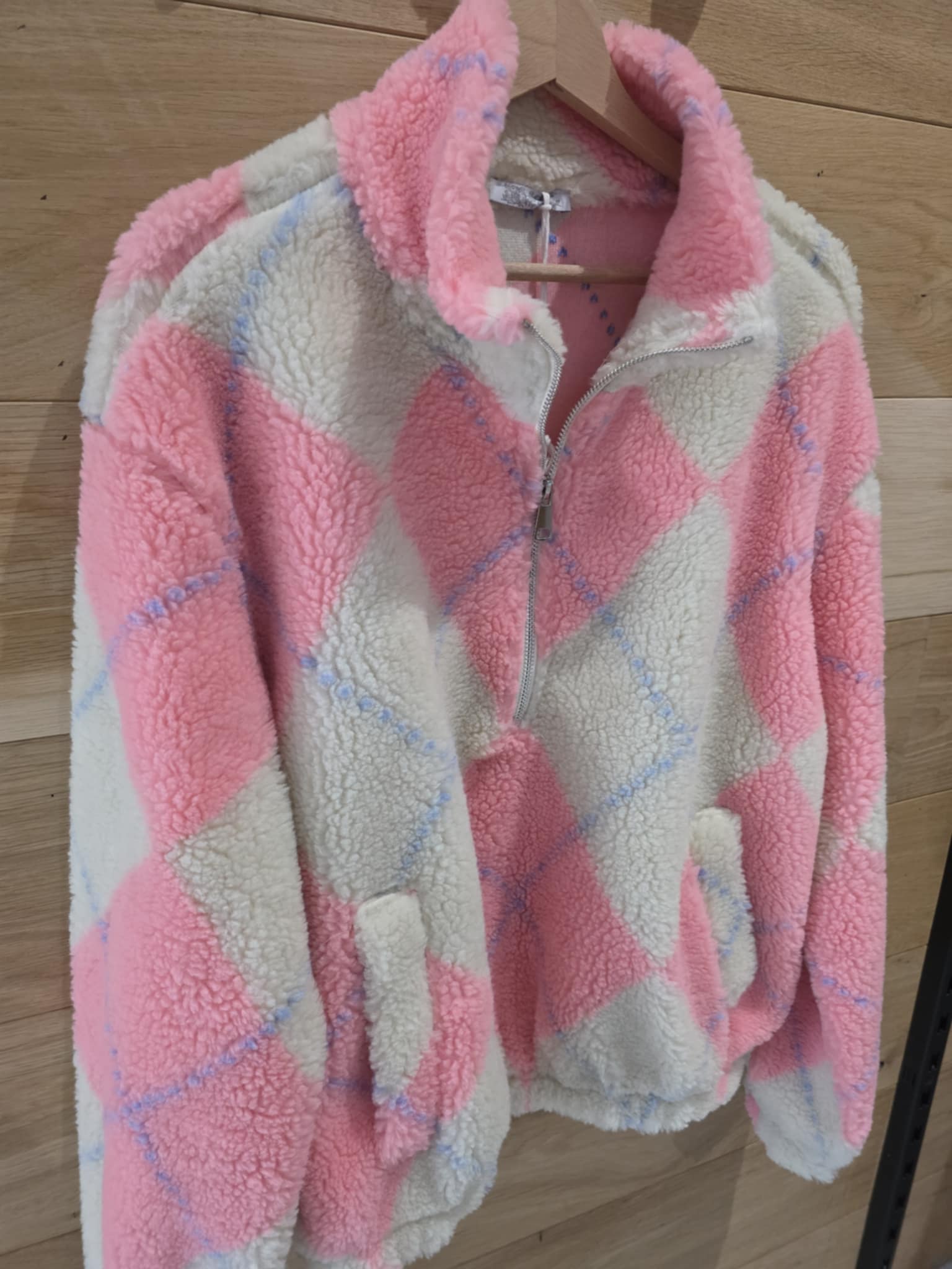 Sweat polaire Shannon - Rose – Image 3