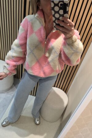 Sweat polaire Shannon - Rose