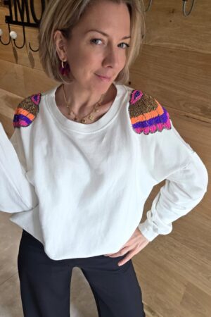 Pull Prycilia - Blanc