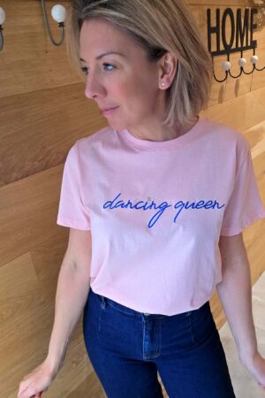 T-shirt dancing queen - Rose