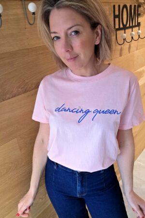 T-shirt dancing queen - Rose