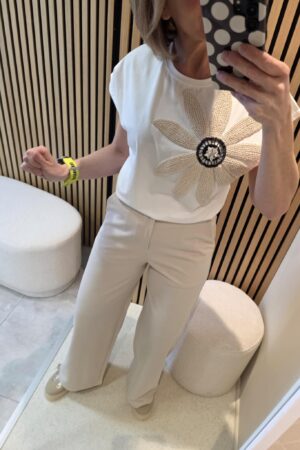 T-shirt Flavy - Blanc