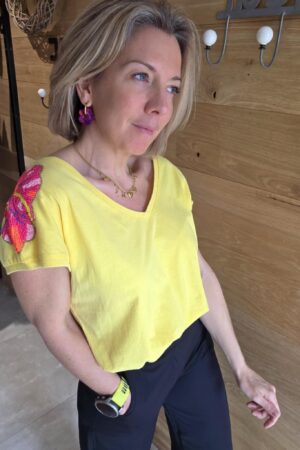 T-shirt Penny - Jaune