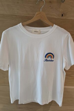 T-shirt Rainbow - Blanc