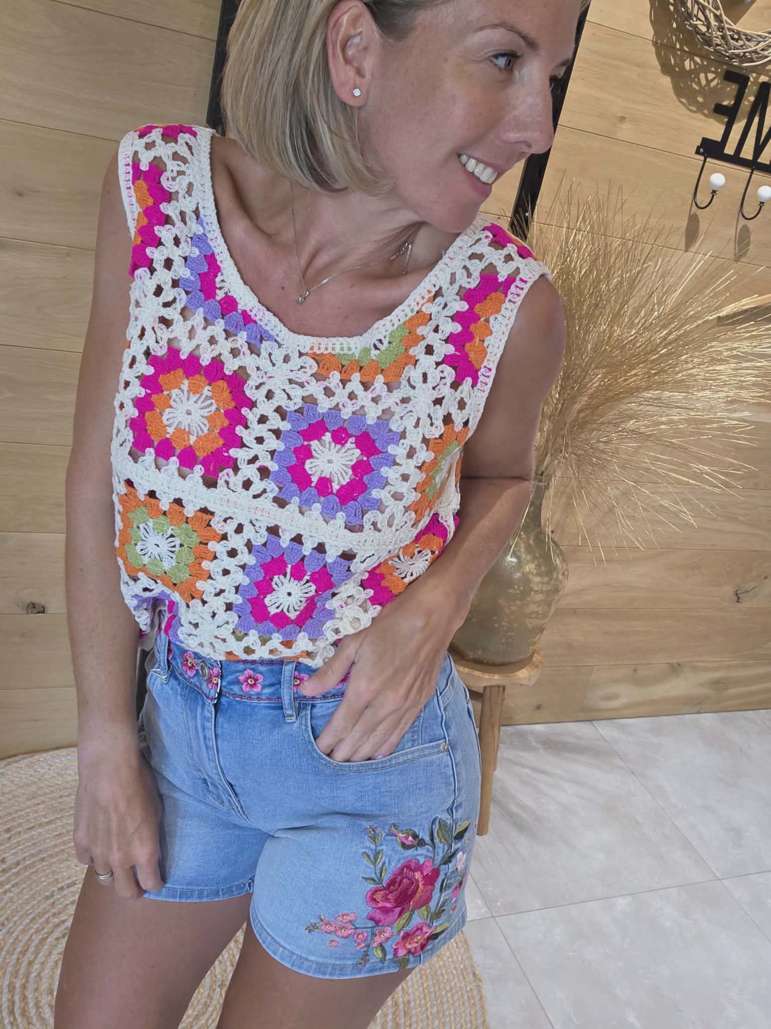 Débardeur crochet Hayva