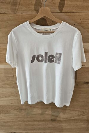 T-shirt Soleil - Blanc