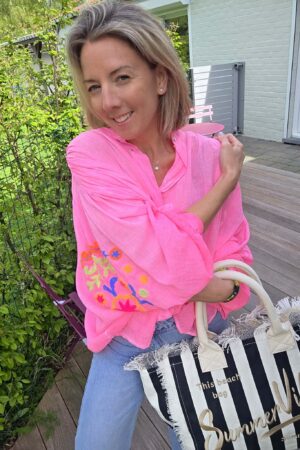 Chemise Mélania - Rose Flash