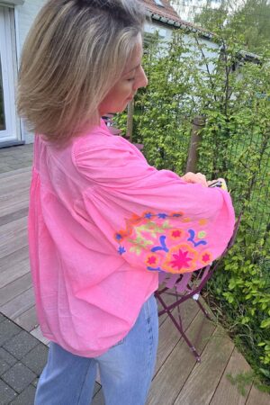 Chemise Mélania - Rose Flash