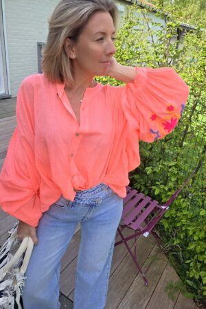 Chemise Mélania - Corail Flash