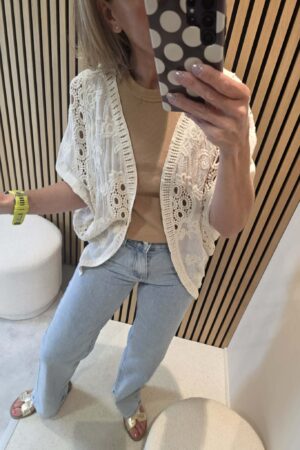 Gilet dentelle Ernestine