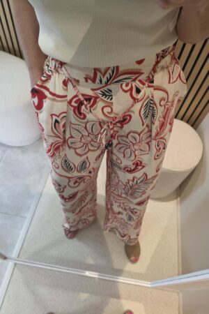 Pantalon imprimé Géraldine