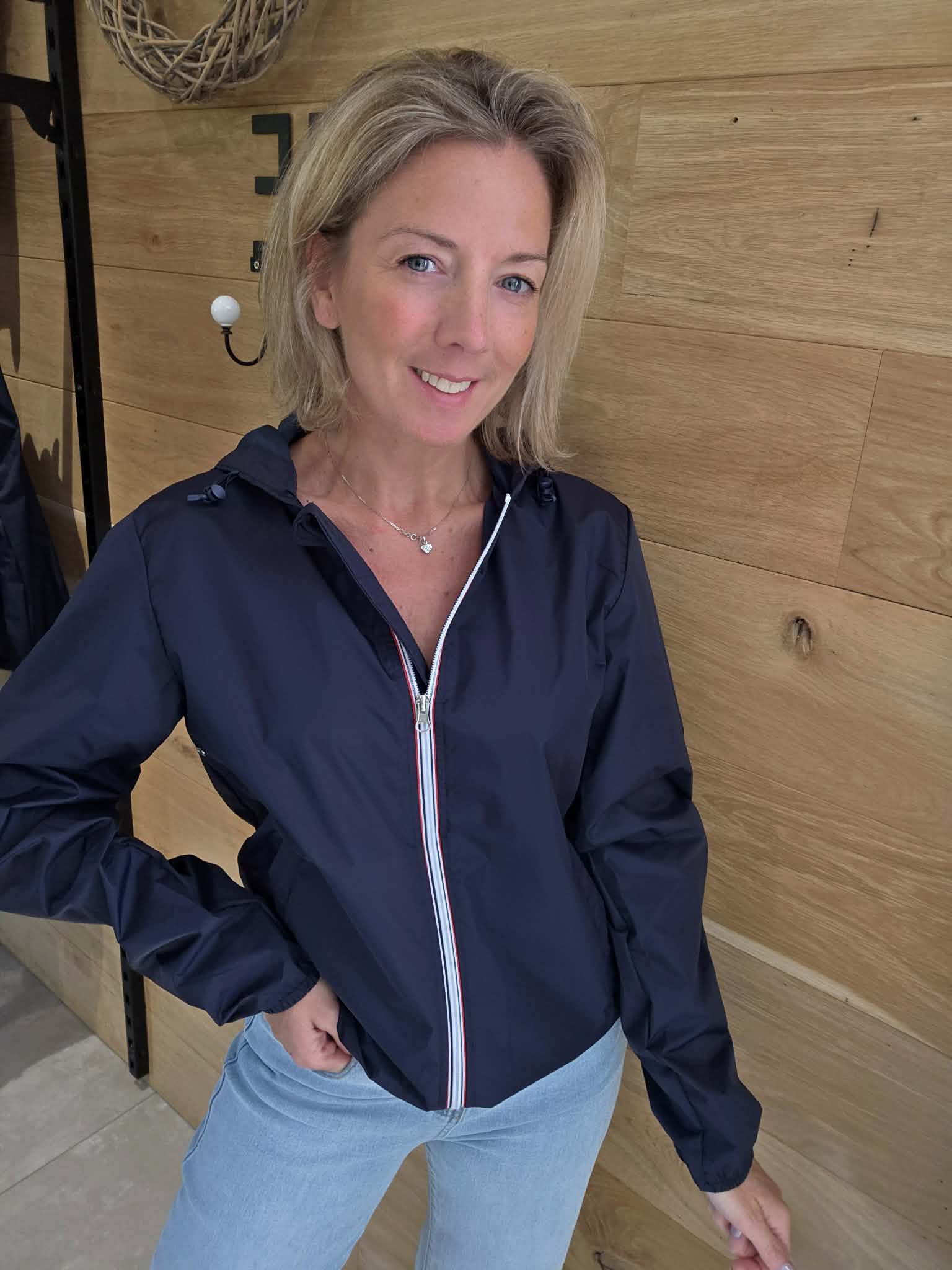 Parka Renata - Bleu Marine