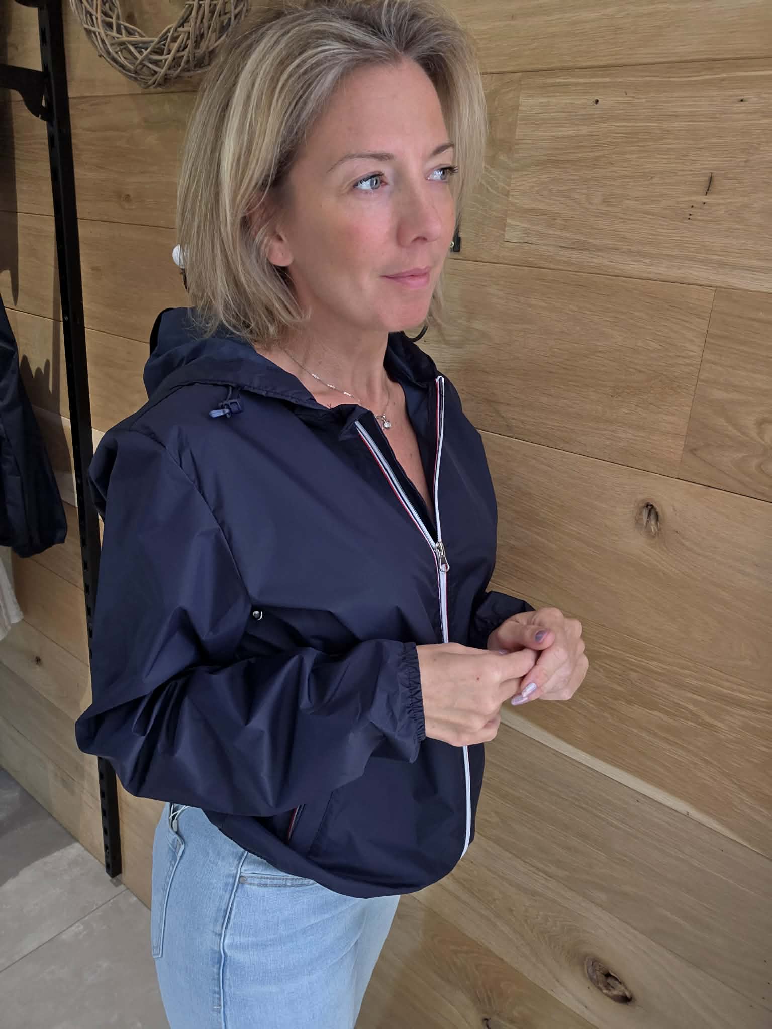 Parka Renata - Bleu Marine – Image 3