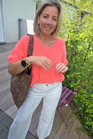 Pull doux Serena - Corail