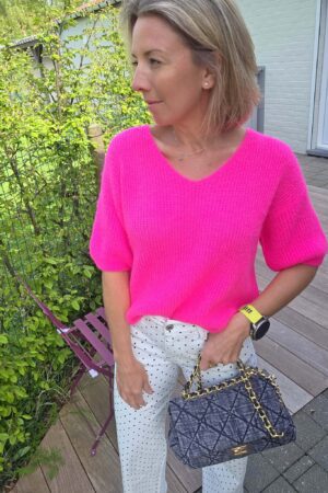 Pull doux Serena - Fuchsia