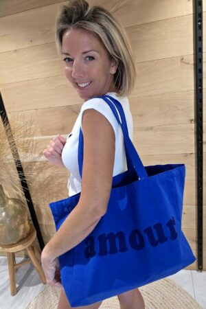 Sac amour - Bleu