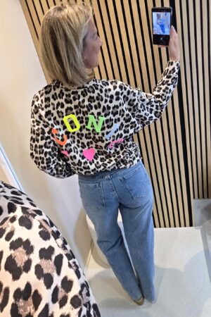 Sweat Léopard&Iconic