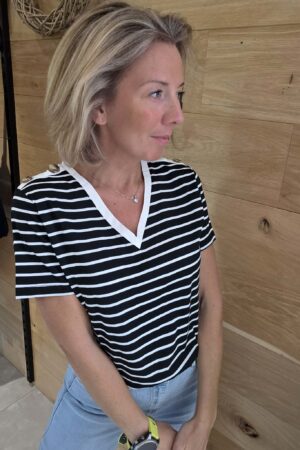 T-shirt ligné Teresa