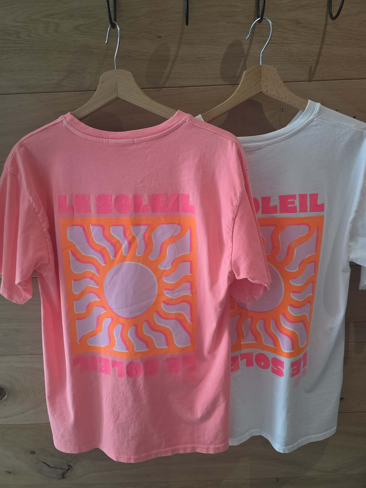 T-shirt "Le Soleil" - Blanc – Image 4