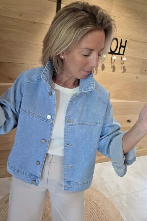 Veste Denim - Modèle droit