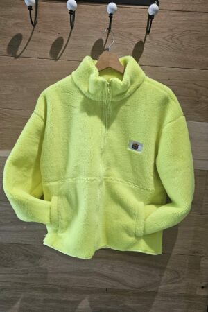 Polaire Zippé - Jaune Fluo