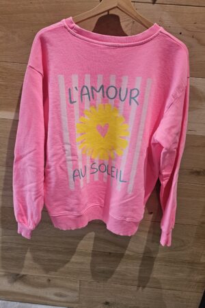 Sweat Amour&Soleil - Rose