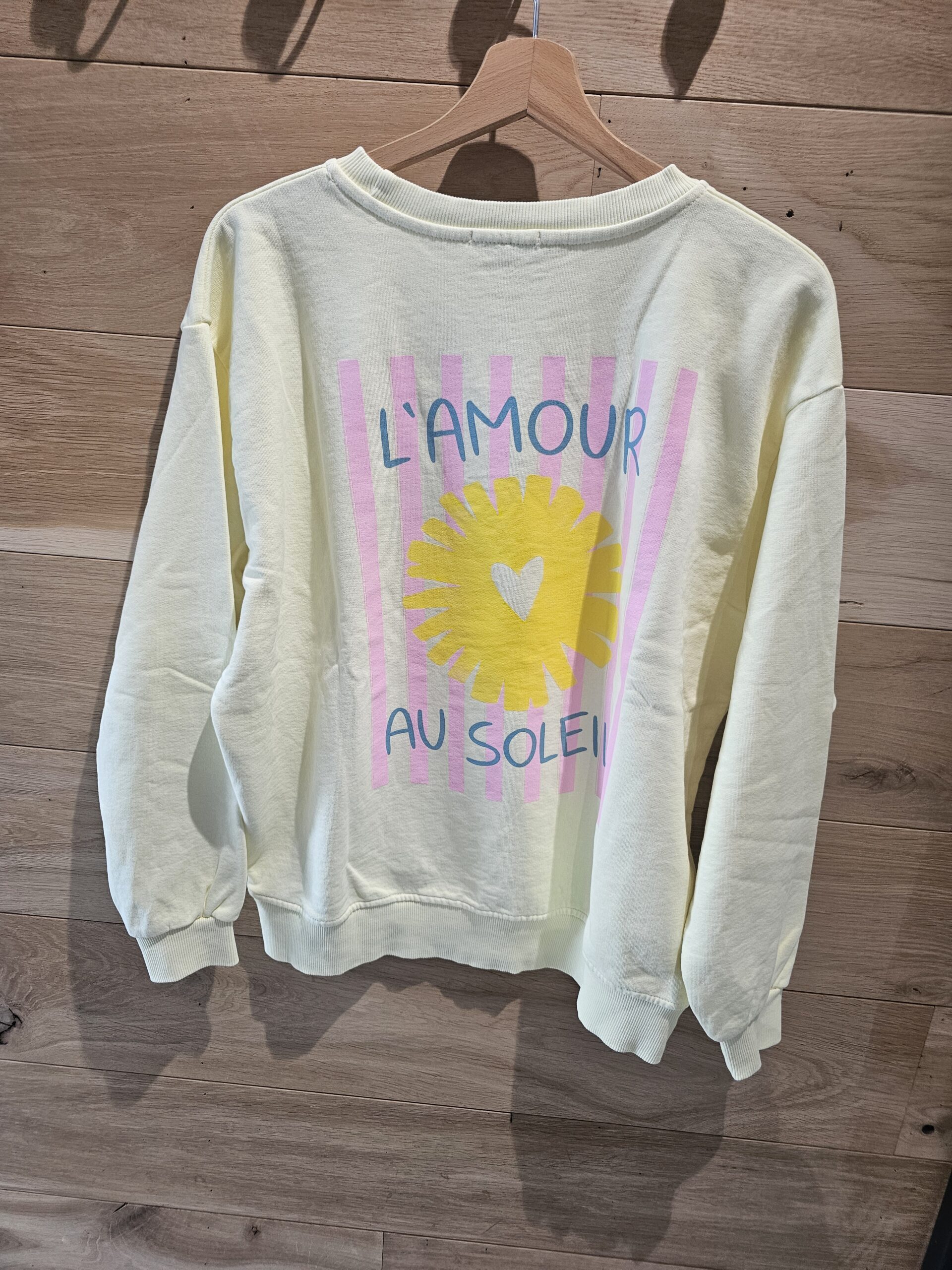 Sweat Amour&Soleil - Jaune – Image 2
