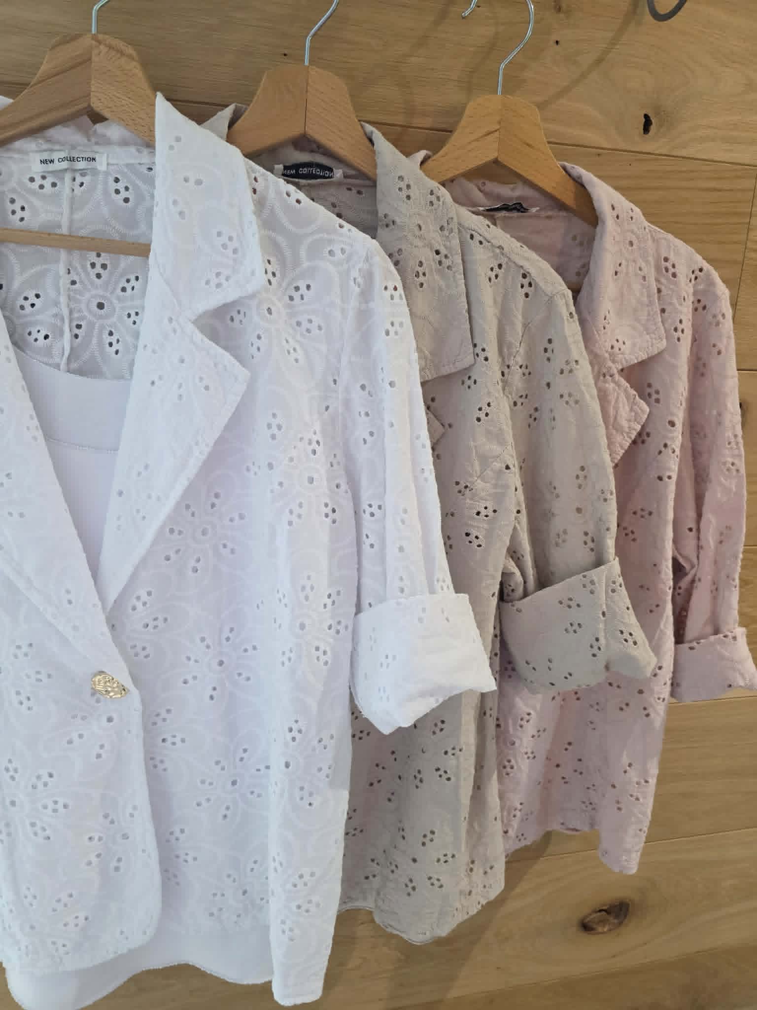 Blazer broderie + Top - Vieux Rose – Image 3