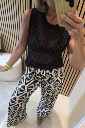 Blouse Lurex - Noir