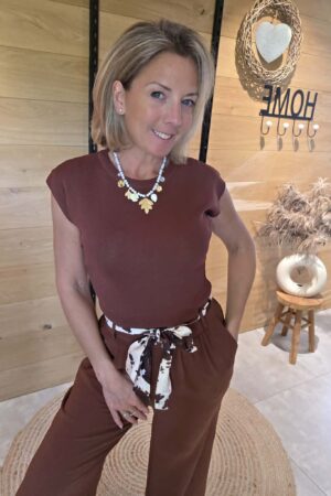 Pantalon Marron chaud