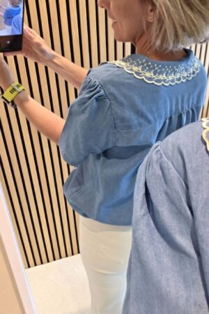 Chemisier Aurore - Effet jeans
