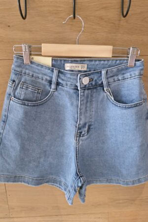 Short en jeans - Bleu