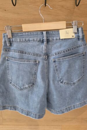 Short en jeans - Bleu