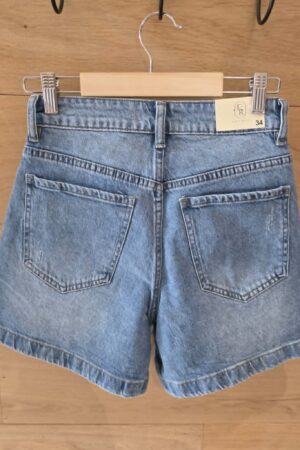 Jupe en jeans - Bleu déchiré
