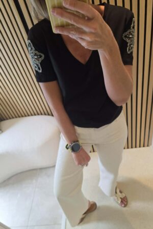 T-shirt Anje - Noir