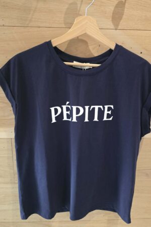 T-shirt Pépite - Bleu Marine