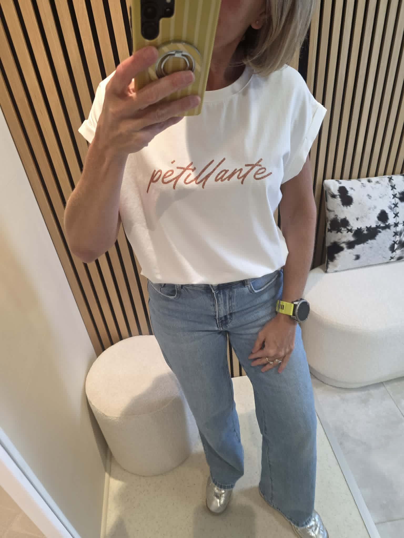 T-shirt Pétillante - Blanc