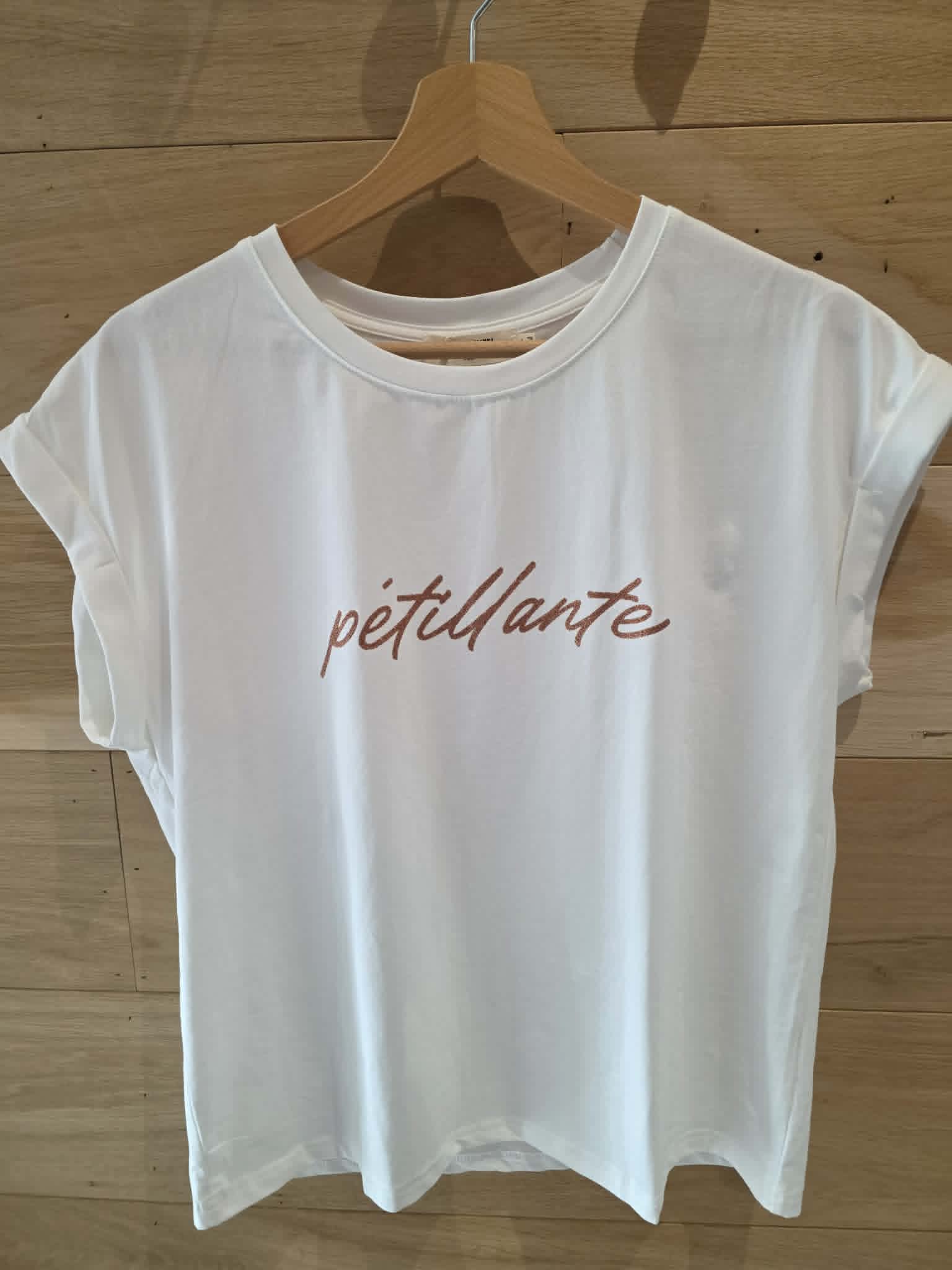 T-shirt Pétillante - Blanc – Image 2