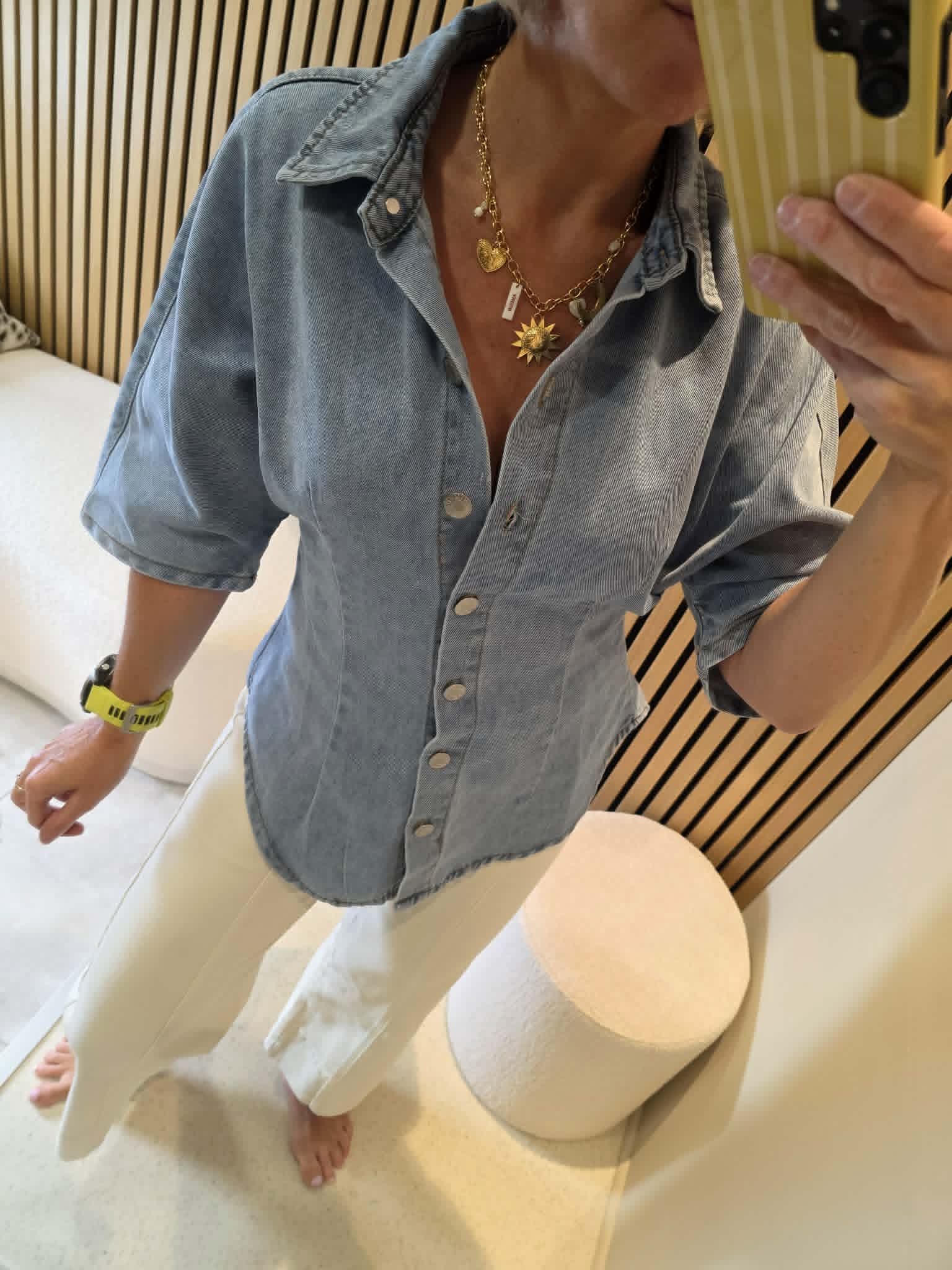 Chemise en jean Jennah – Image 2